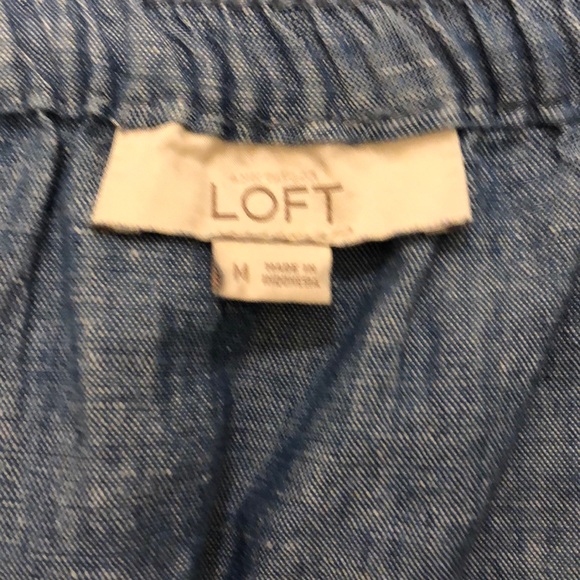 Loft Chambray Miniskirt - Picture 4 of 4